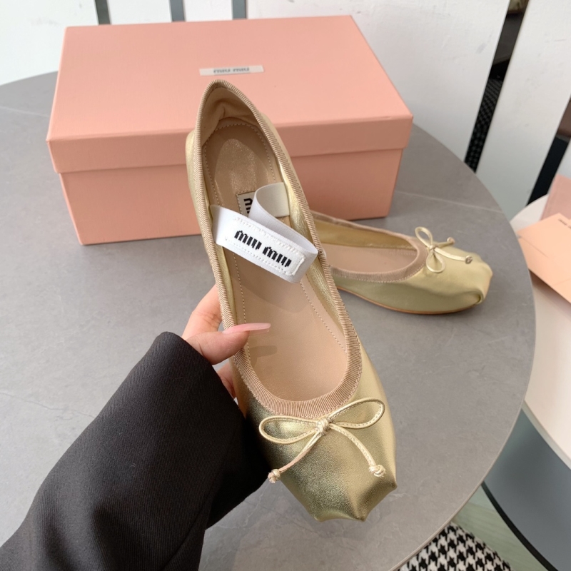 Miu Miu flat shoes